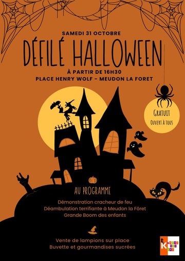 Halloween à Meudon-la-Forêt : un défilé costumé organisé par Le K-Fées des Kids