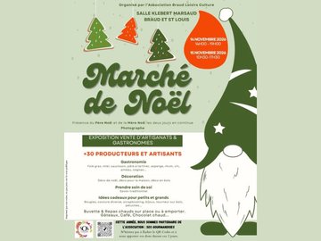 Marché de Noël du Braud Loisirs Culture