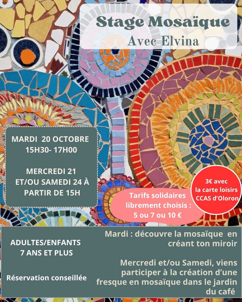 Stage mosaïque