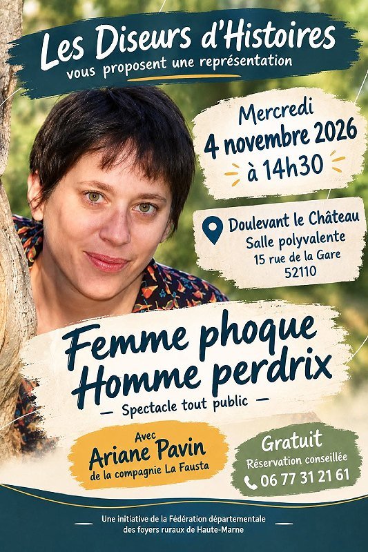 Les diseurs d'histoires - Femme phoque, homme perdrix