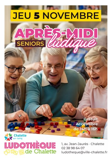 Après-midi ludique personnes âgées