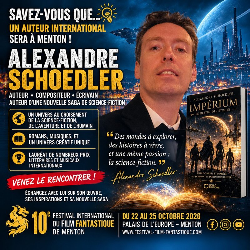 Alexandre Schoedler au 10ème Festival du film Fantastique
