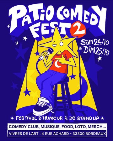 Festival d’humour : Patio Comedy Club