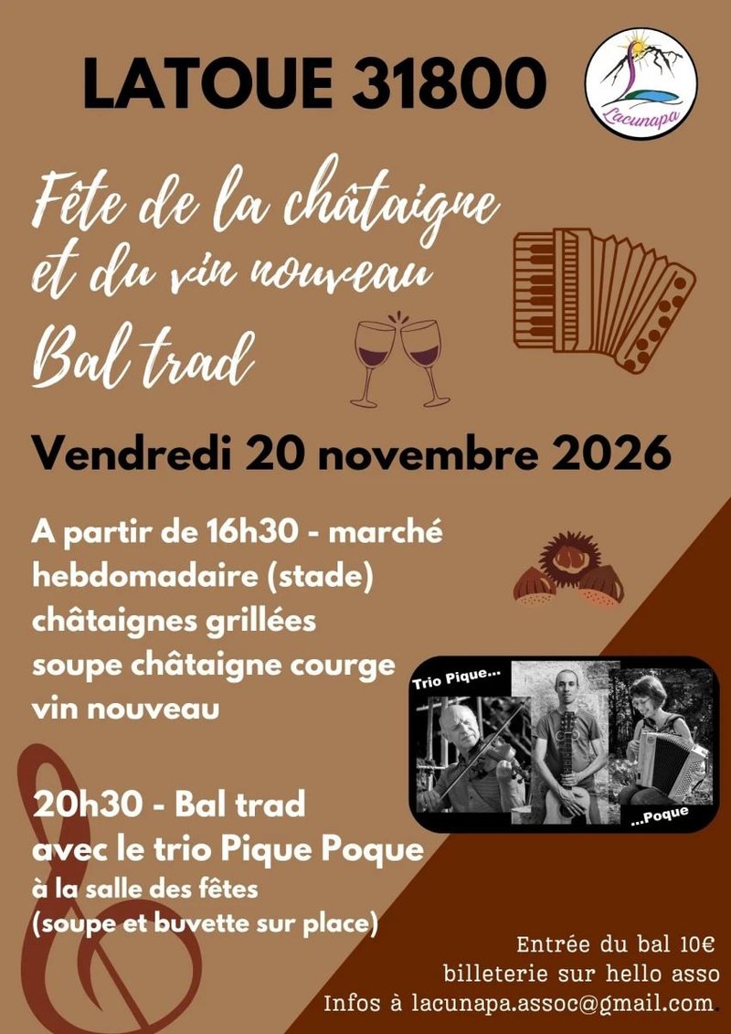 fête de la châtaigne et du vin nouveau