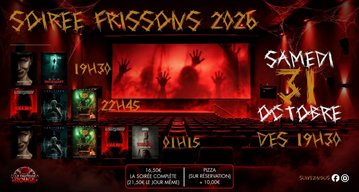 Cinéma - Soirée frissons