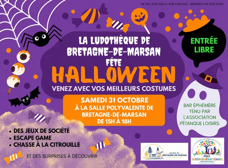 Halloween à Bretagne de Marsan