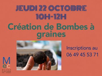 Création de bombes à graines