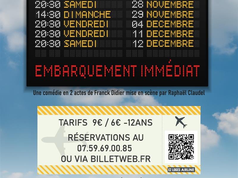 Théâtre : Embarquement Immédiat
