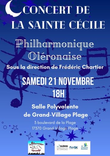 [Reprogrammé] Concert de la Sainte Cécile 2026