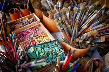 Ateliers loisirs créatifs à la ludothèque du Centre Socioculturel du Pays Foyen