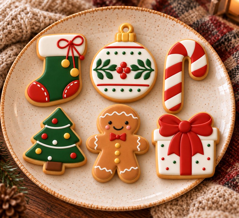 Atelier de décoration de biscuits de Noël au Jardin des Thés