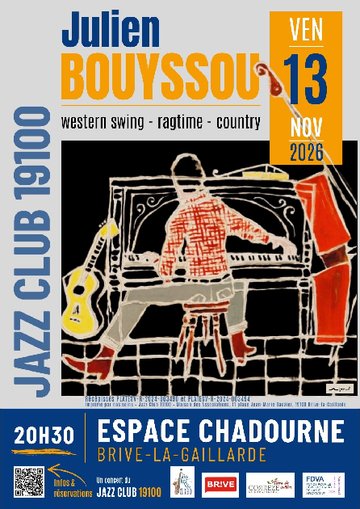 Concert Jazz club: Julien Bouyssou 5tet (Espace Chadourne)
