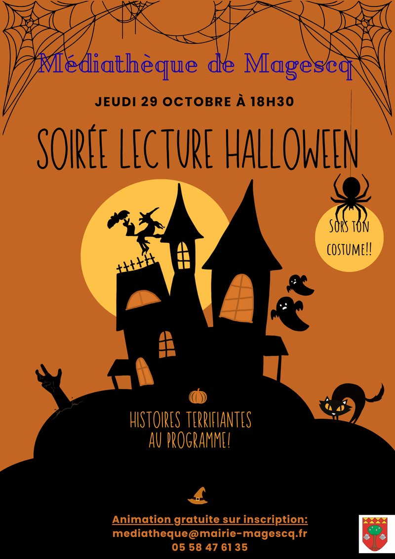 Soirée lectures Halloween