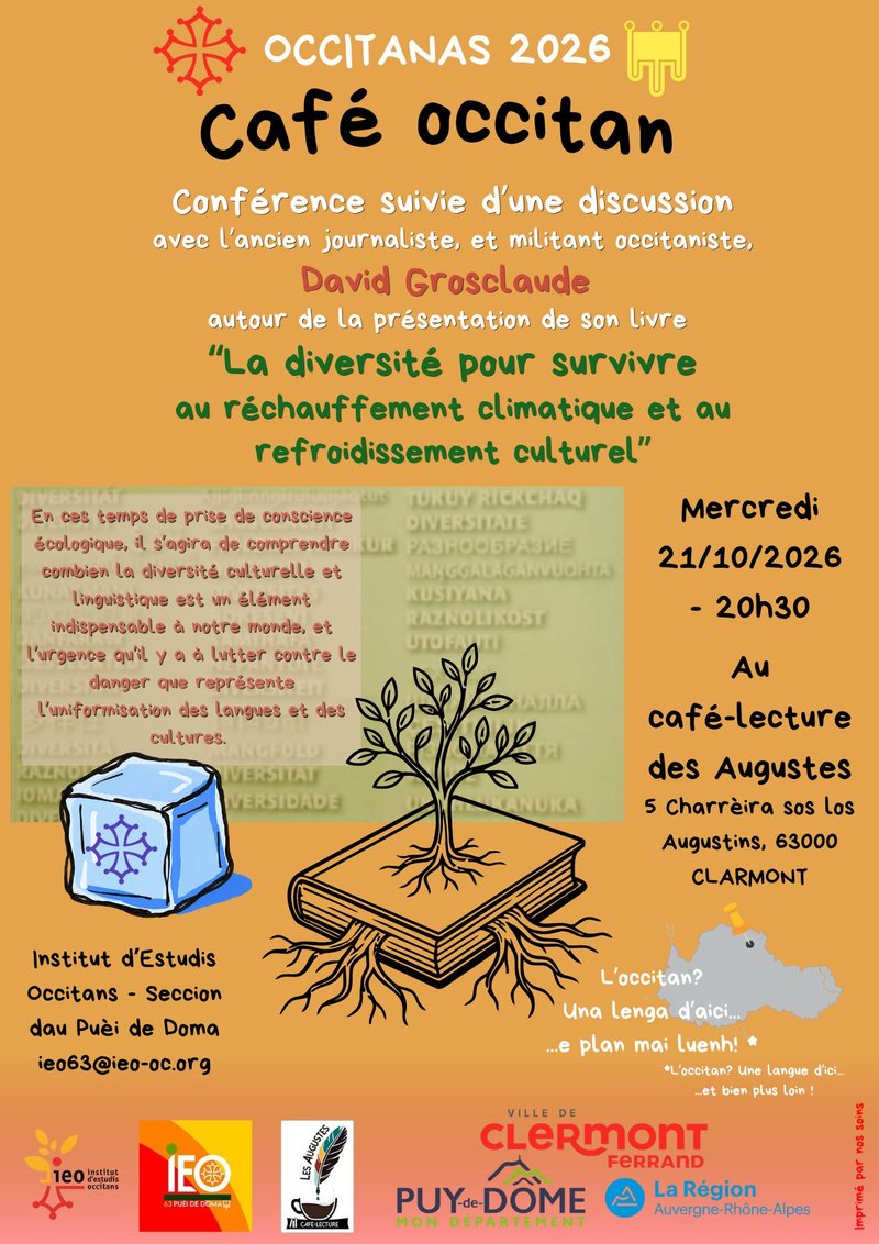 Occitanas 2026 : "La diversité pour survivre au réchauffement climatique et au refroidissement culturel"