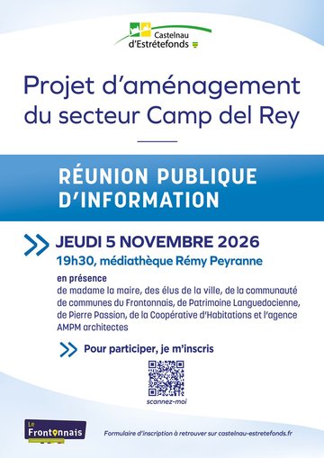Projet d'aménagement du secteur Camp del Rey
