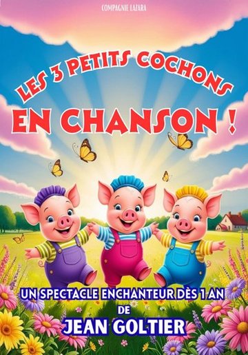Les trois petits cochons en chanson !