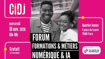 Forum Formations et métiers : numérique, IA