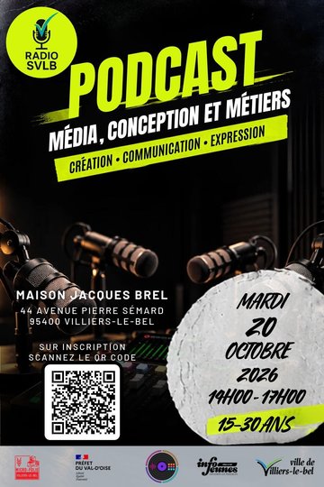 Rencontre Podcast : média, conception et métiers