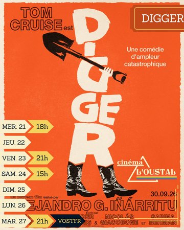 Digger, 2h09, comédie/action de Alejandro G. Iñárritu avec Tom Cruise, Riz Ahmed, John Goodman, Sandra Hüller, Michael Stuhlbarg