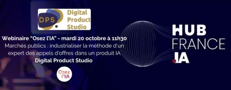 Webinaire “Osez l’IA” #10 Digital Product Studio