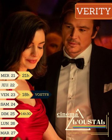 Verity, 1h54, thriller romantique, de Michael Showalter avec  Anne Hathaway, Dakota Johnson, Josh Hartnett
