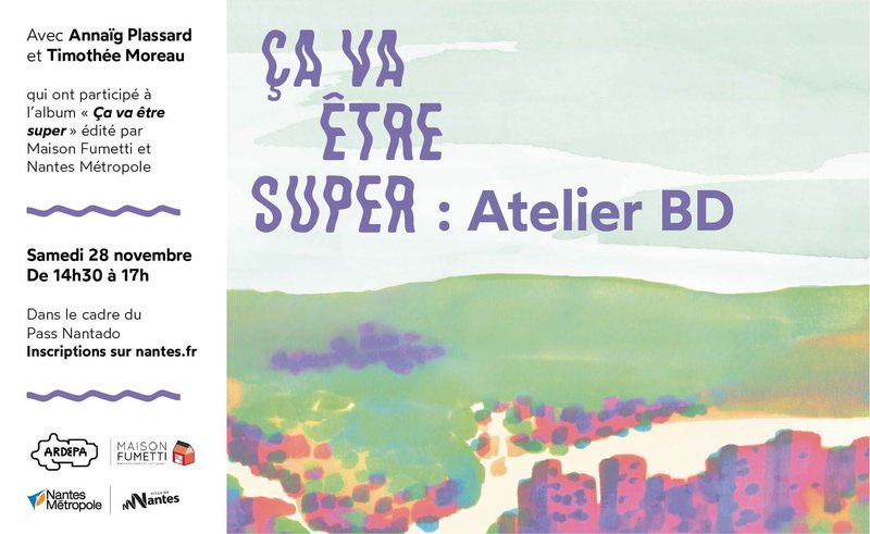 Atelier BD "ça va être super"
