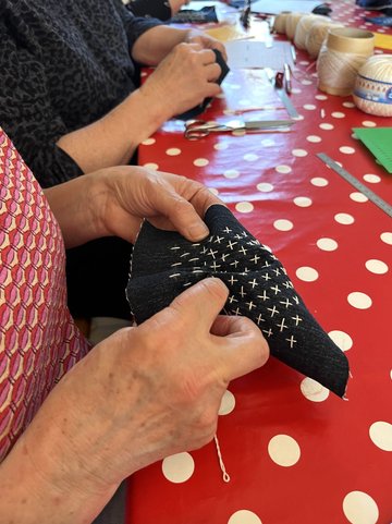 Initiation à la broderie Sashiko