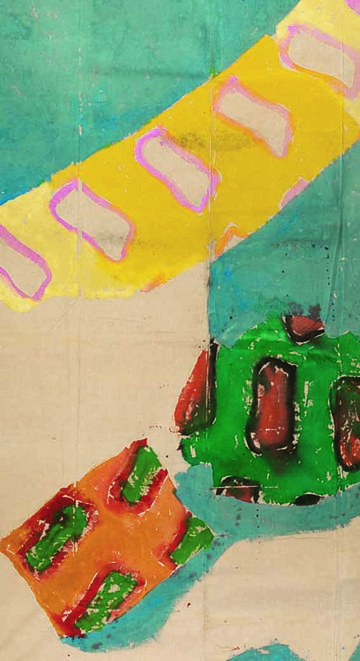 Exposition de Claude Viallat