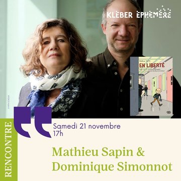 Rencontre avec Mathieu Sapin et Dominique Simonnot