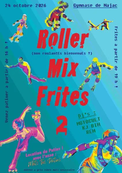 Mix frites roller party - Hors-Loge
