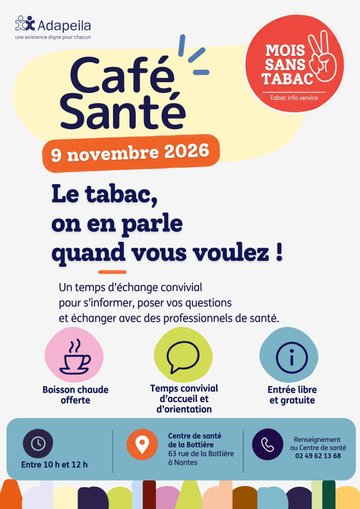 Café Santé : un temps d'échange autour de la santé