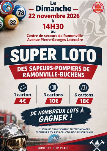 Super Loto des Sapeurs Pompiers de Ramonville