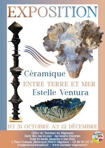 Exposition - Entre terre et mer - Céramique - Estelle Ventura