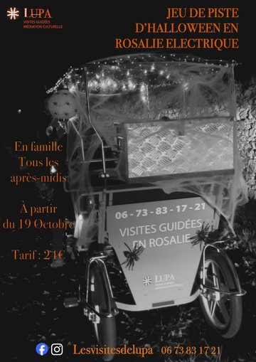 Jeu de piste d'Halloween en Rosalie électrique