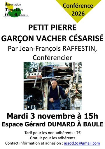 Conférence : Petit Pierre, garçon vacher Césarisé