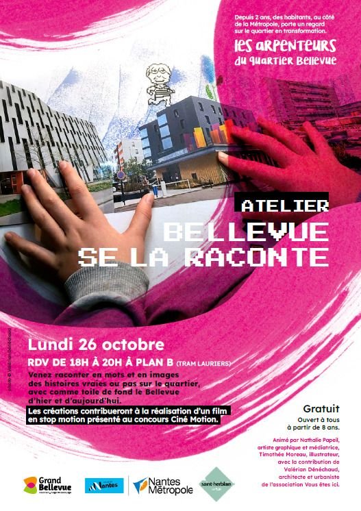 Atelier 'Bellevue se la raconte'