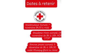 Braderie d'hiver de la Croix Rouge