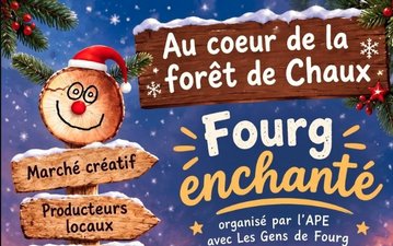 Marché de Noël : "Fourg enchanté"