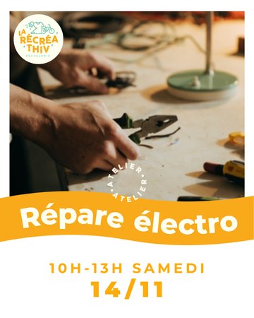 Repair café électro