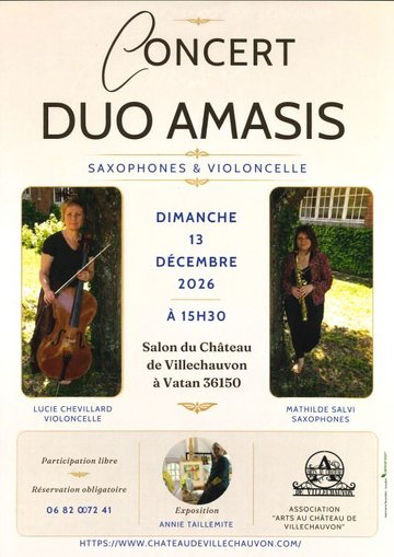 Concert "Duo Amasis" au château