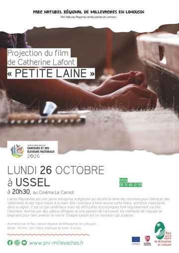 Projection du film de Catherine Lafont  « Petite Laine »