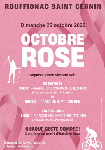 Octobre Rose à Rouffignac