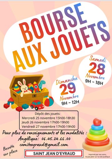 Bourse aux jouets