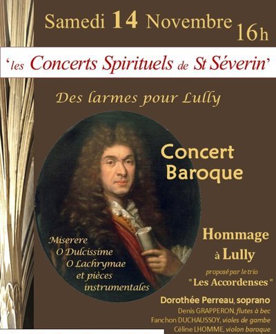 Concert Baroque : Hommage à Lully