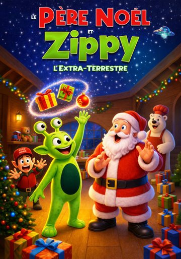Le Père Noël et Zippy l'extraterrestre