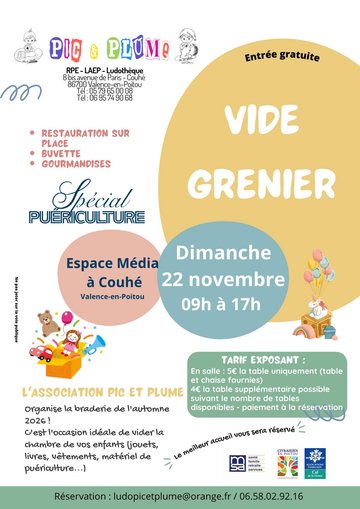 Vide grenier Spécial Puériculture