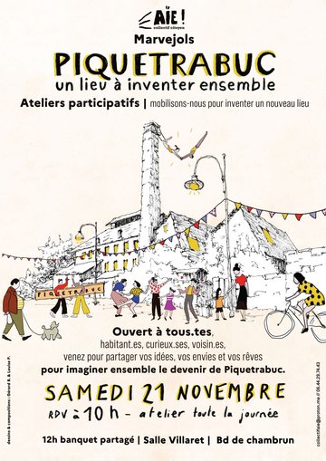 PIQUETRABUC à Marvejols: un lieu à inventer ensemble