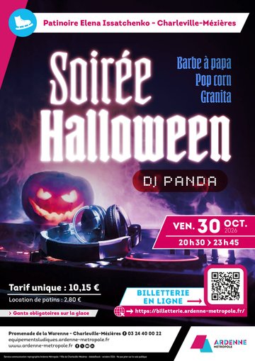 Soirée Halloween à la patinoire !