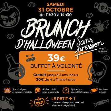 Brunch d'Halloween au Sans Pression Bordeaux