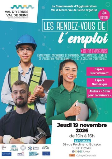14e édition des Rendez-vous de l’Emploi du 19 novembre !